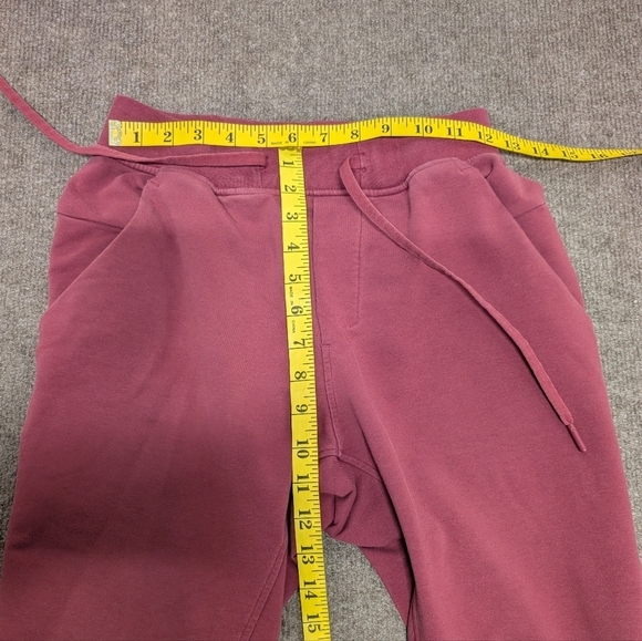 LULULEMON (Men's XS) City Sweat Jogger Pants Red/Wine 29'' Loungewear Athleisure - Picture 10 of 11